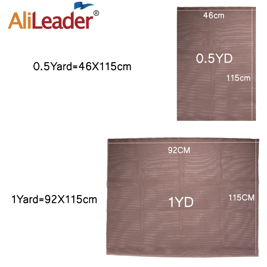 AliLeader недорогой парик из натуральных волос 1/4 Ярда Прозрачный Швейцарский для