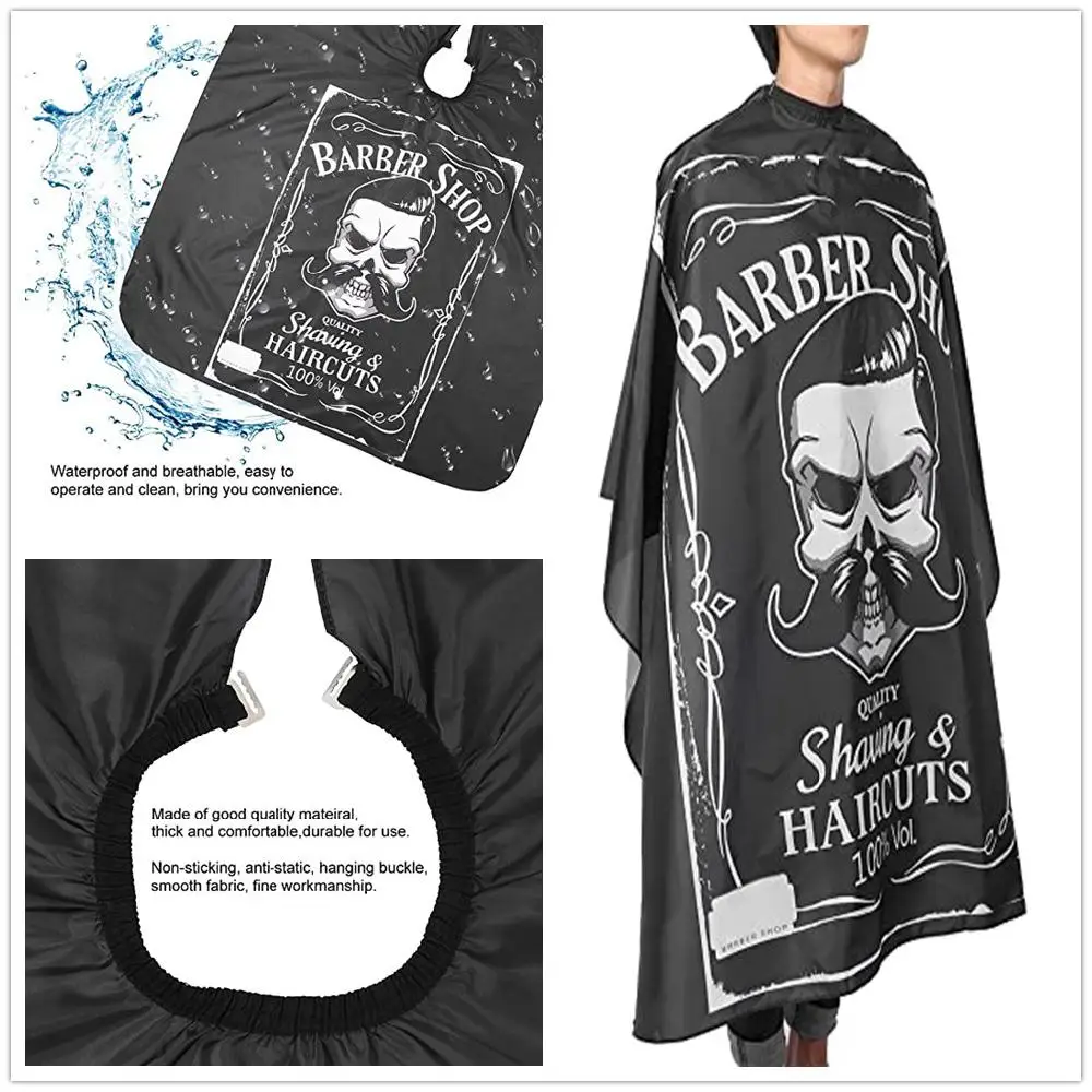 Professional Adults Hairdresser Hairdressing Apron Haircut Capes Waterproof Cloth Salon Hair Cutting Gown Barber Cape | Красота и