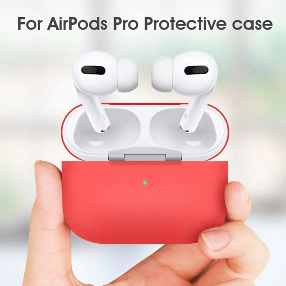 Силиконовый чехол Защитный чехол для Apple Airpods pro TWS blutooth наушники мягкий Air pods pro защитный чехол s крюк для наушников