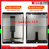 for ipad pro 12 9 a1584 a1652 a1670 a1671 lcd display touch screen digitizer sensors assembly panel with small board