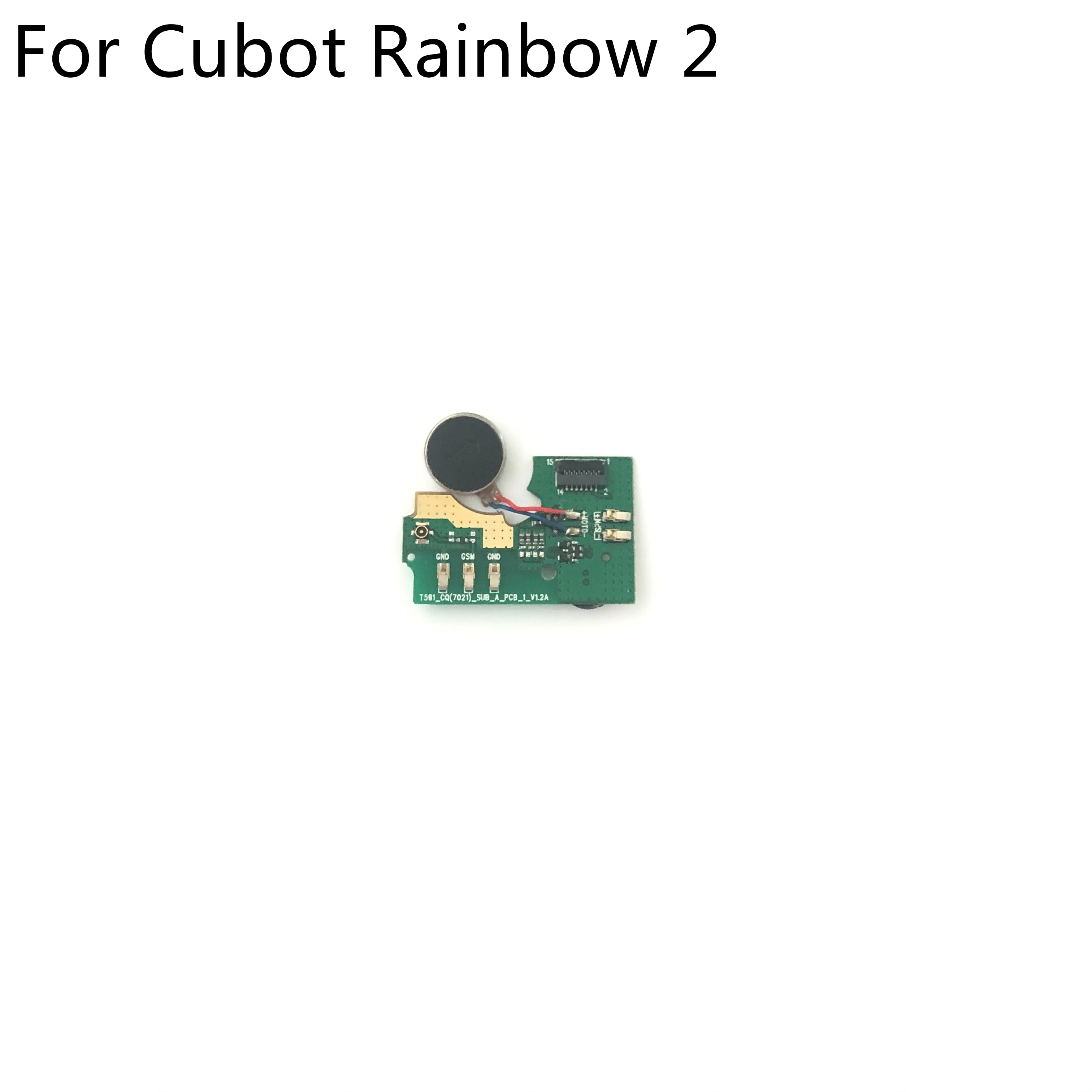 Плата зарядного устройства Cubot Rainbow 2 с USB-разъемом и вибромотором для Cubot Rainbow 2 MT6580A 5,0 дюйма 720x1280, бесплатная доставка