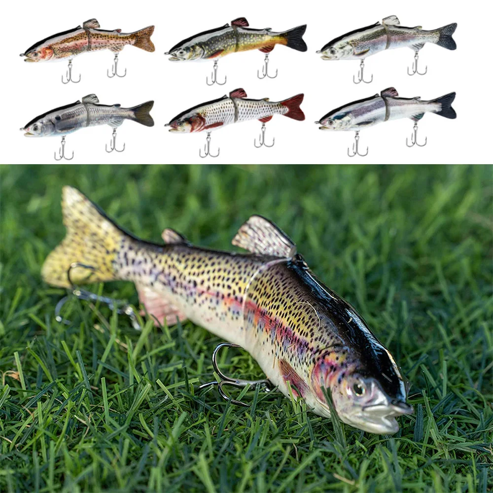 

Swimbait 2 Section S Curve Swimming 18cm 65g Big Glide Jointed Fishing Lures for Trout Bass Pike Muskie Striper Slow Sinking