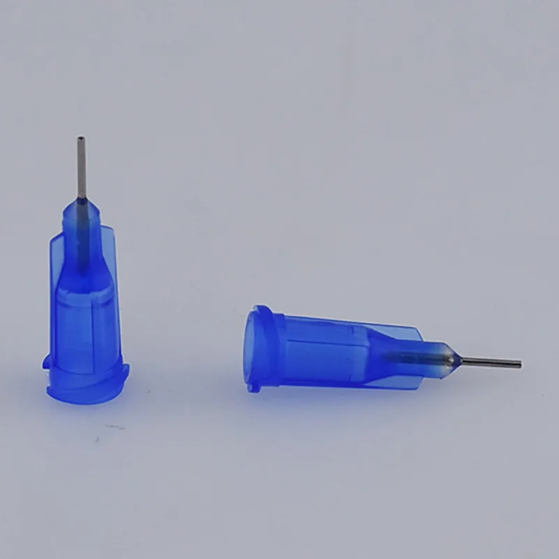 22 Калибр 0,2" Длина W/ISO стандартная нержавеющая сталь тупые иглы с Luer полипропиленовый концентратор модель FHIS1002522