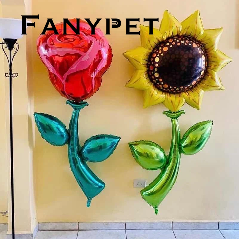 1 шт. фольгированные воздушные шары в виде подсолнуха|Воздушные и аксессуары| |