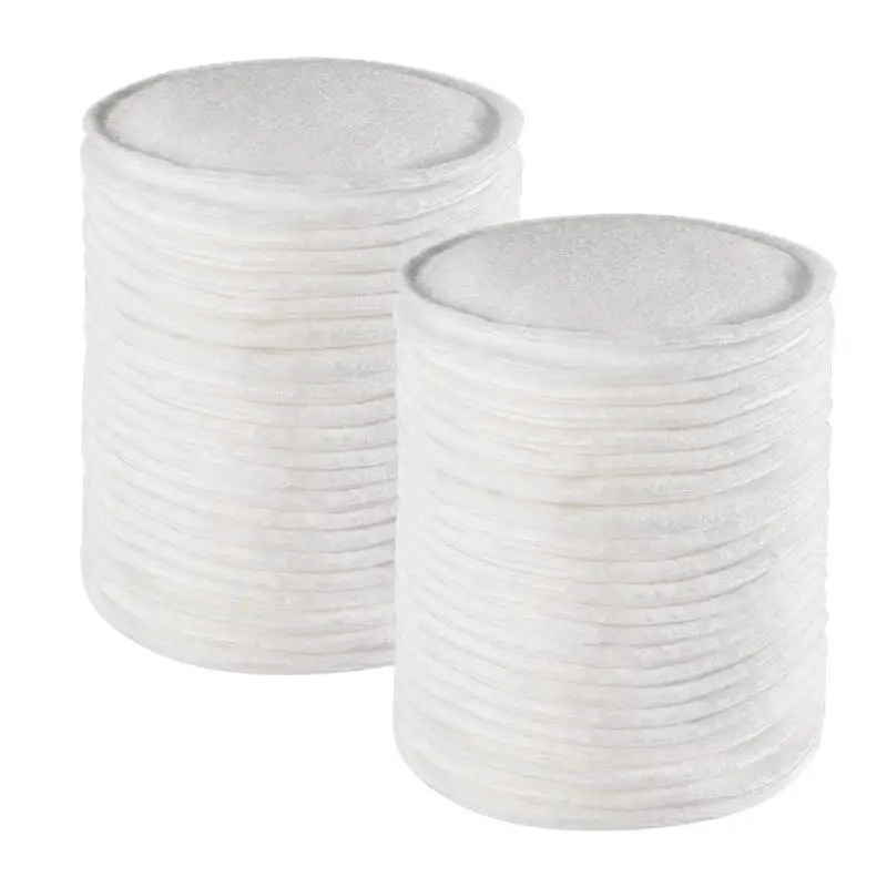 200 шт одноразовые ватные подушечки для макияжа Двусторонняя утолщенная