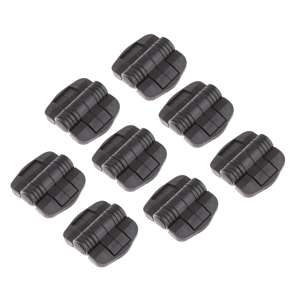 

8PCs Black Positioning Hinge 115 Degree for Southco C6-25 C6-5, Plastic