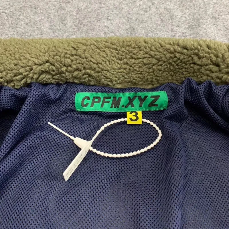 Куртка Kanye CPFM.XYZ для мужчин и женщин плотная теплая куртка высокого качества