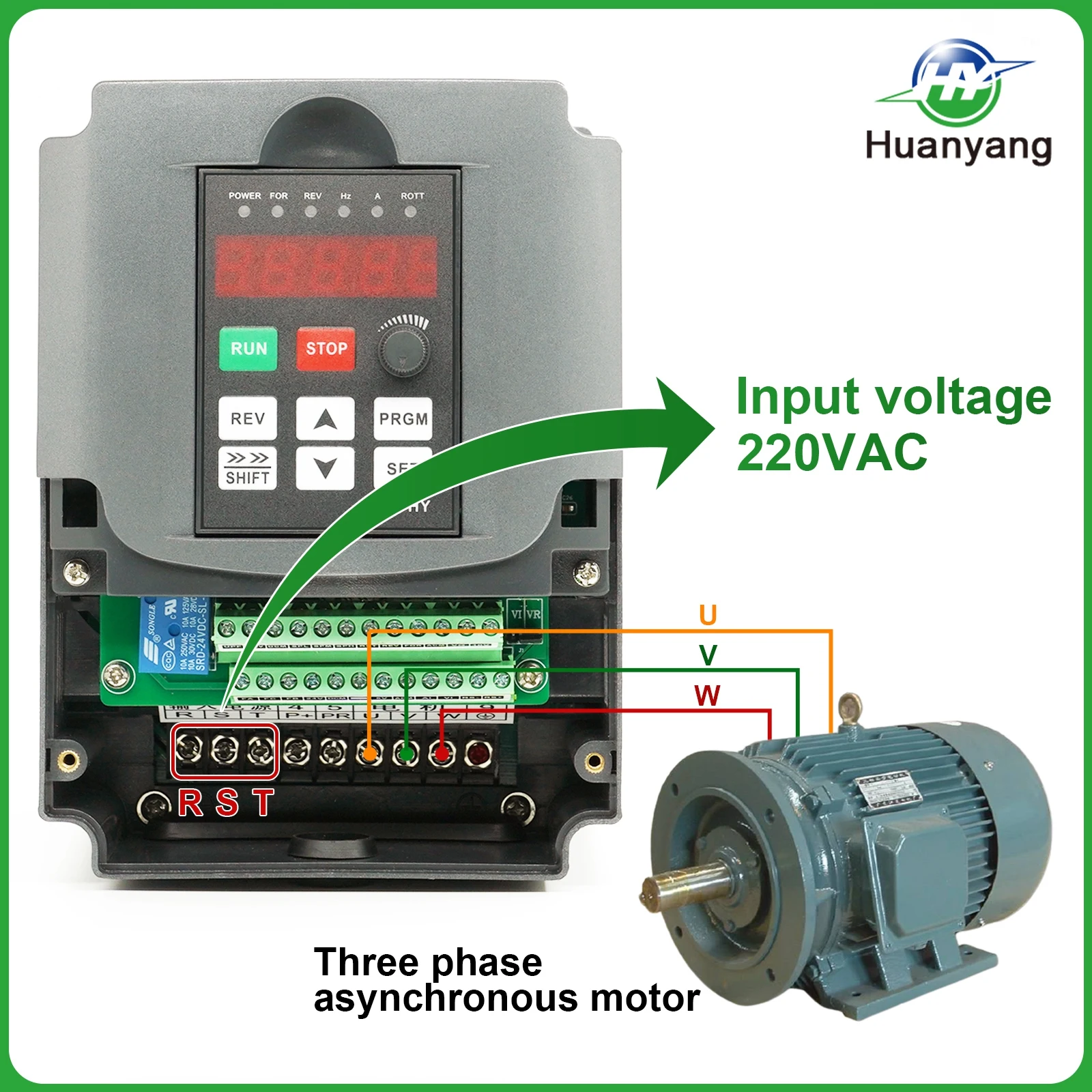 Фото Huanyang 0.75kw 1hp 220v 50hz 5A однофазный вход VFD Бесплатная доставка 220v single phase vfd single vfdvfd Huanyang 0.75kw 1hp 220v 50hz 5A однофазный вход VFD Бесплатная доставка 220v single phase vfd single vfdvfd