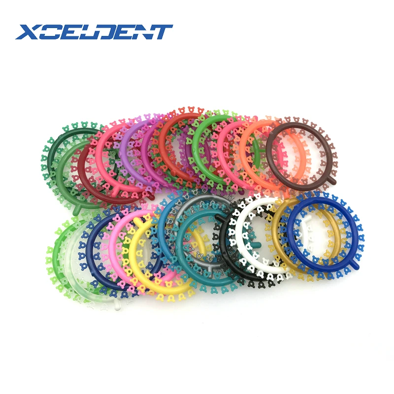 Новинка 1 упаковка Стоматологические Ортодонтические галстуки с рисунком из