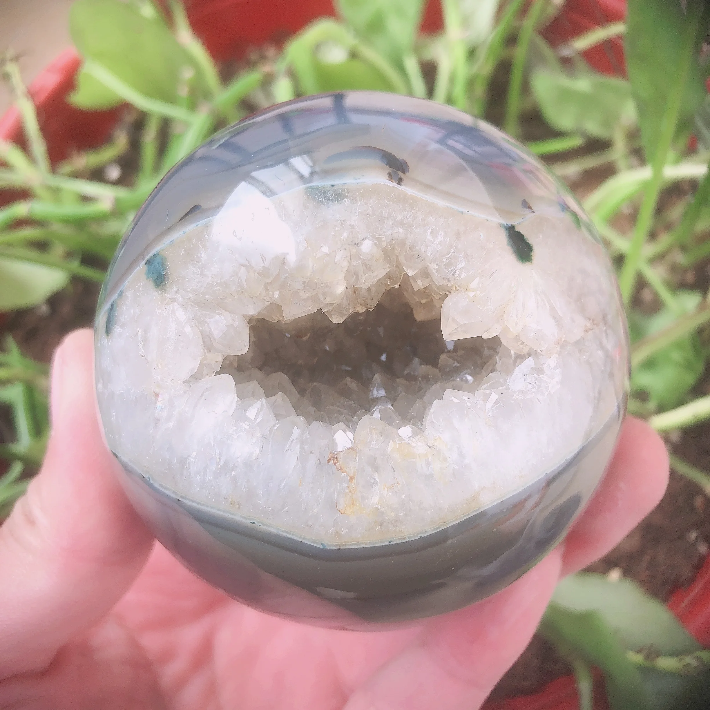 

Натуральные кристаллы кварца агат Druzy Geode Сфера кластера хрустальный шар энергии исцеления для дома из камня аксессуары для аквариума декор...