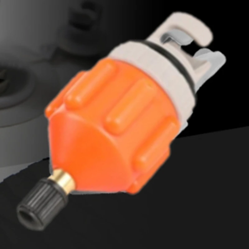 

Hot 2Pcs Inflatable Boat Pump Adapter Inflating Boat Valve Adapter Air Valve Adapter for Inflating Boat Outdoor Orange
