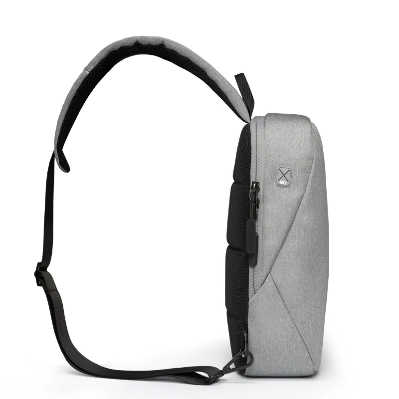 

AspenSport Fashion Crossbody Bag Waterproof Mens Shoulder Bag With USB Port Messenger Bag Men