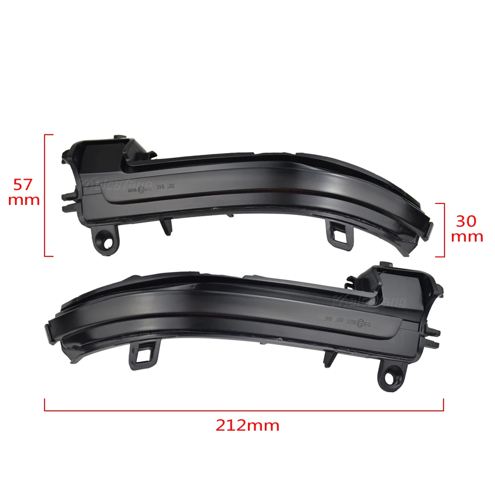 Динамический мигалка зеркало индикатор сигнала поворота светодиодный