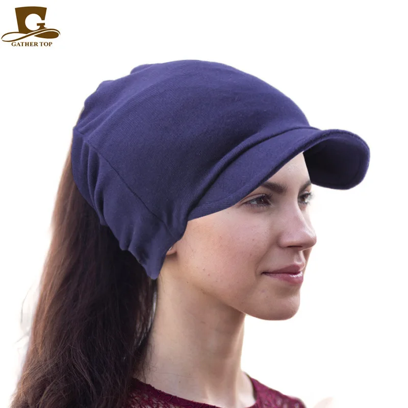 

The New Imitation Wool Hat Brim Hat Twist Braid Hole Along The Beret Ms Leisure Cap Ttm - 122