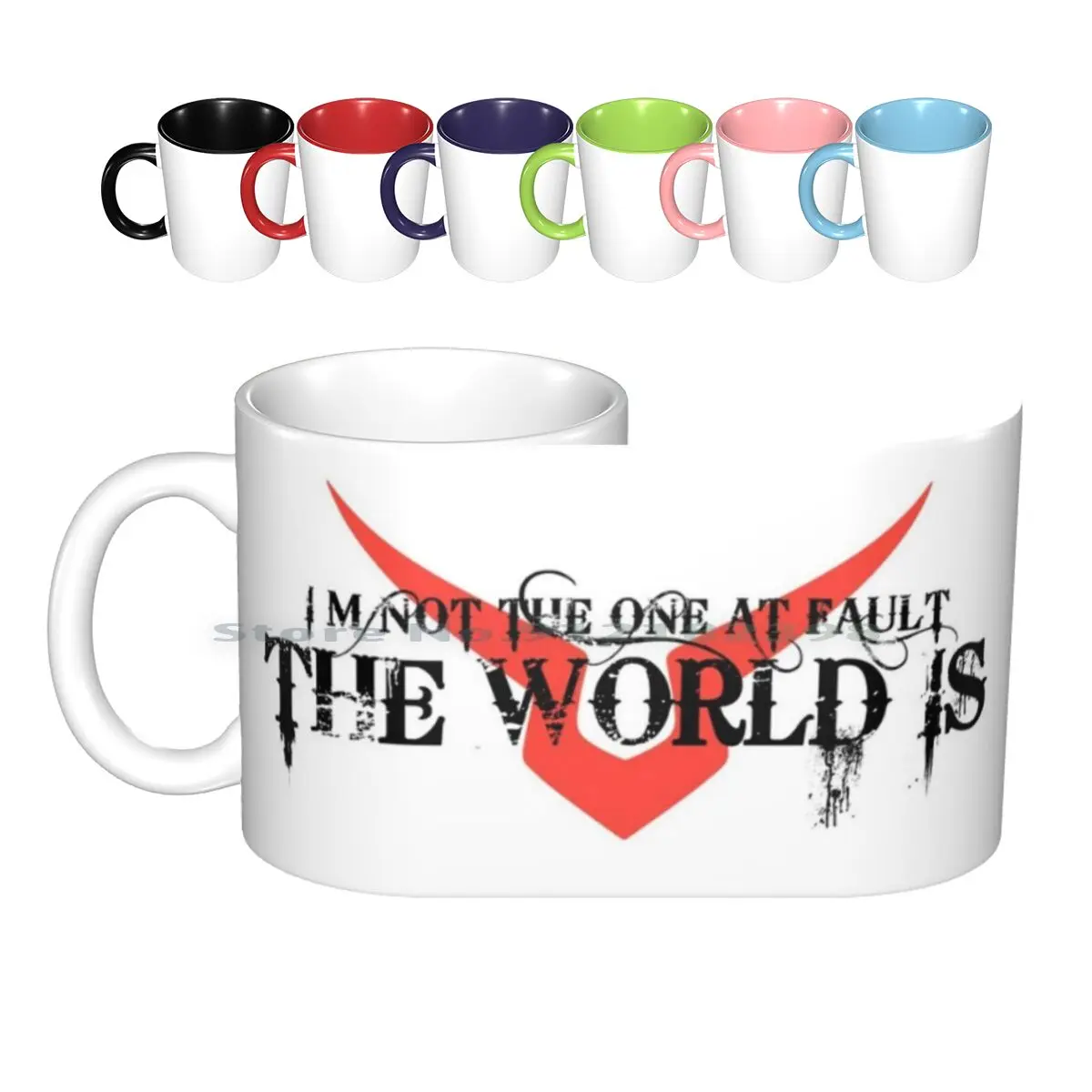 

Кодовые керамические кружки с цитатами Geass-Lelouch, кофейные чашки, Кружка для молока и чая, кодовый Geass Lelouch, аниме, манга, нулевой мир