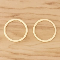 10 pieces gold color open hollow circle round connector charms pendants for diy jewellery making accessories 29x29mm
