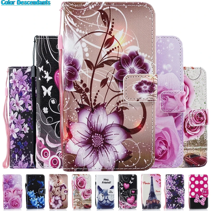 Leather Wallet Phone Case For Huawei P8 P9 P10 P20 Lite Plus Y5 Y6 Pro 2017 Honor 8 9 6C 6A 7A 6X 7X 8X Mate 10 Cover |