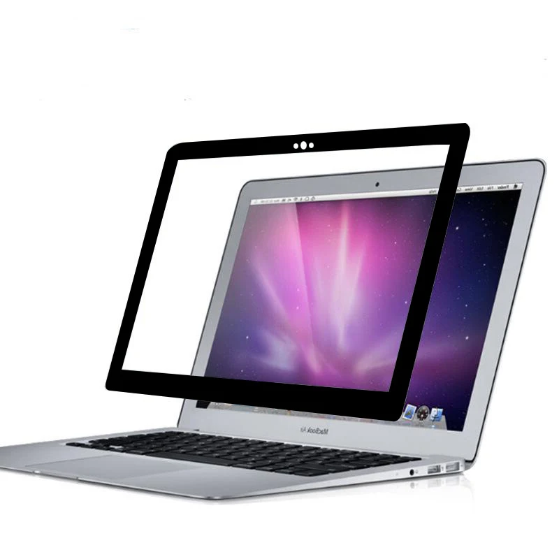 Защитная пленка для MacBook Pro 13 Air Mac book 11 air 12 Retina pro 2018 черная рамка|Защитные экраны