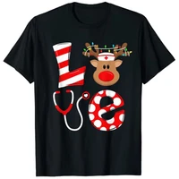 christmas nurse love nicu rn er santa reindeer nurse hat elf t shirt graphic tee