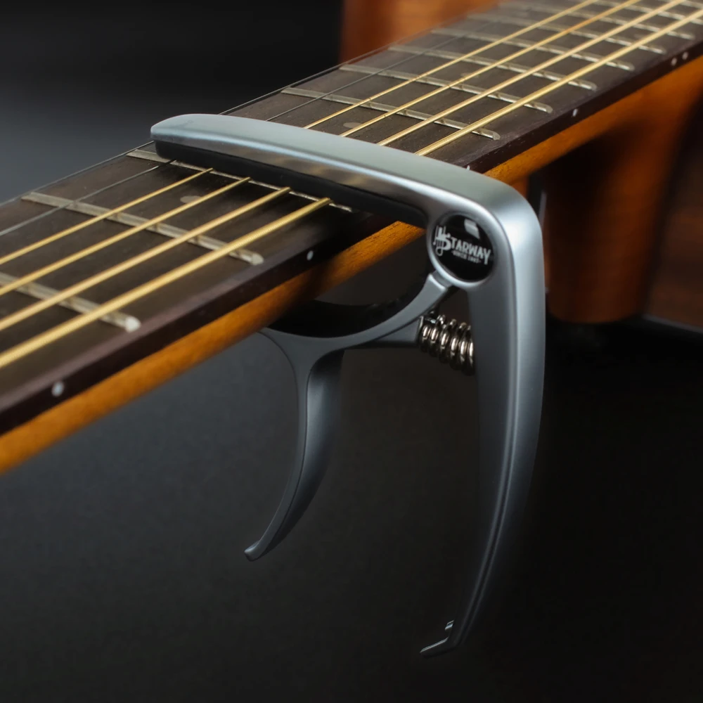 starway gitarre capo professionelle zink metall capo für 6 string akustische gitarre elektrische gitarre ukulele bass banjo mandoline free