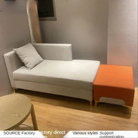 furniture guest room cloth beauty couch single lazy sofa bedroom living room reclining chair