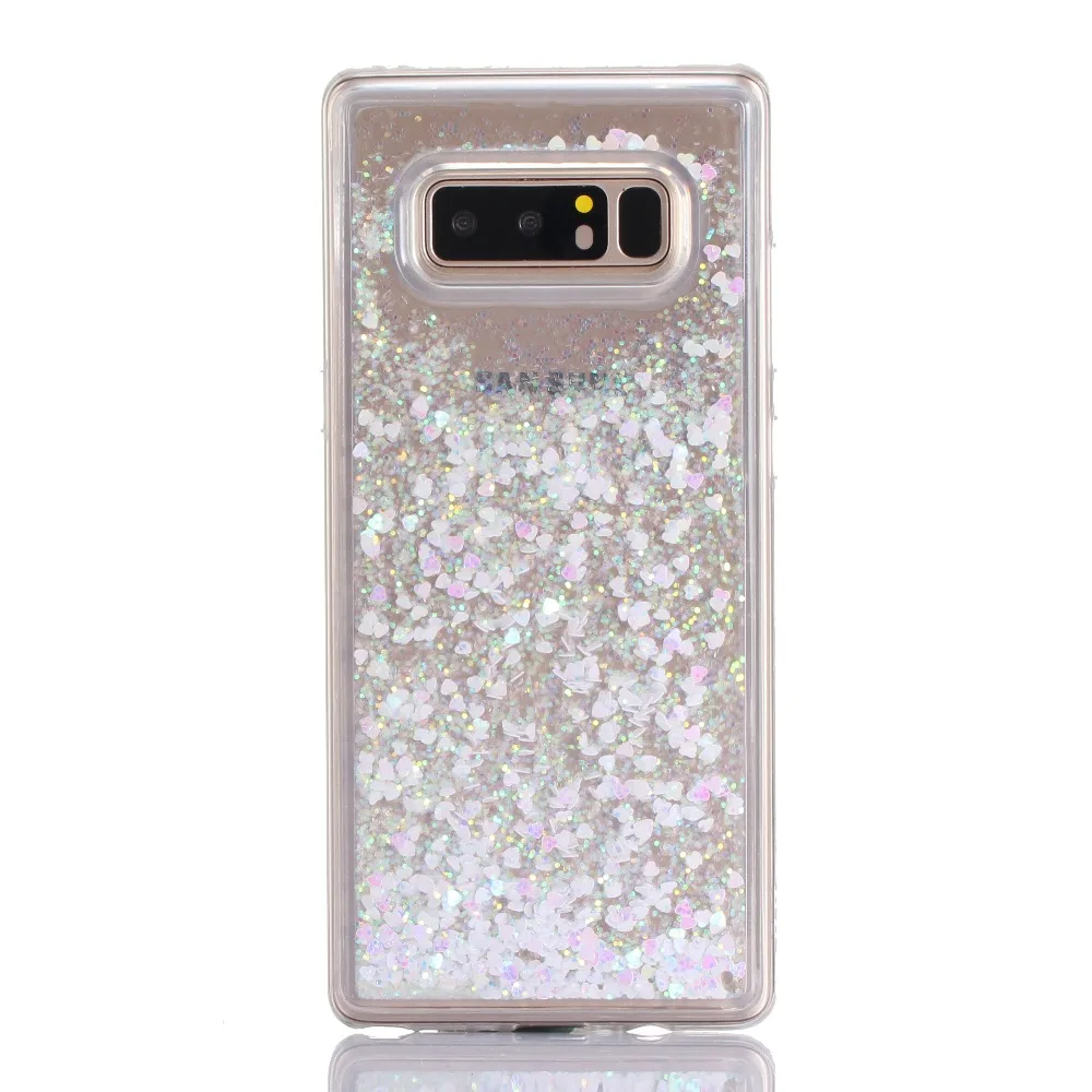 Чехол для телефона с динамической жидкостью и зыбучим песком Samsung Galaxy A7 A9 2018 чехол