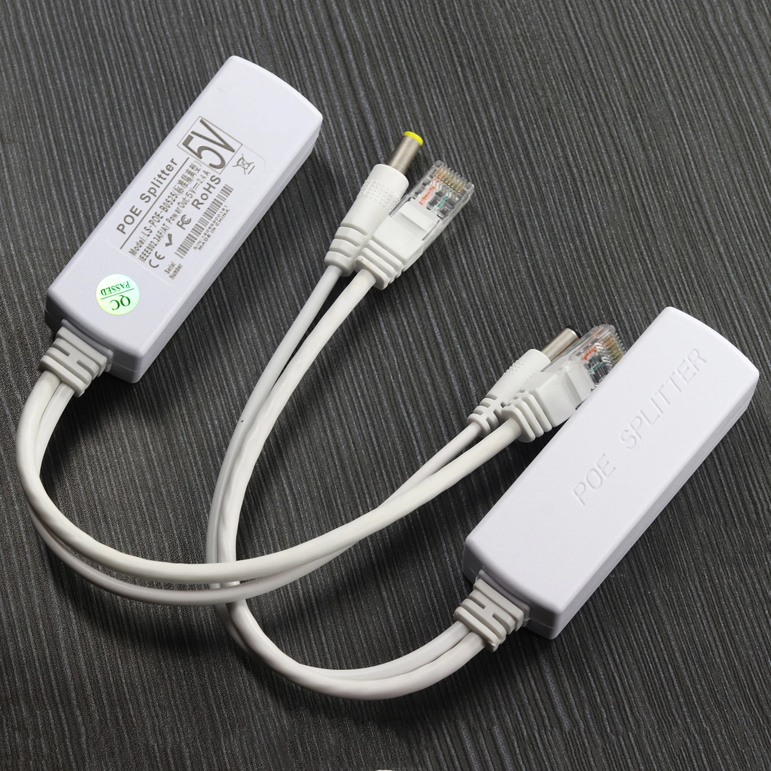 Изолированный стабильный разветвитель POE 5 в 12 Вт 100 м IEEE802.3at /Af коммутатор Hikvision Dahua