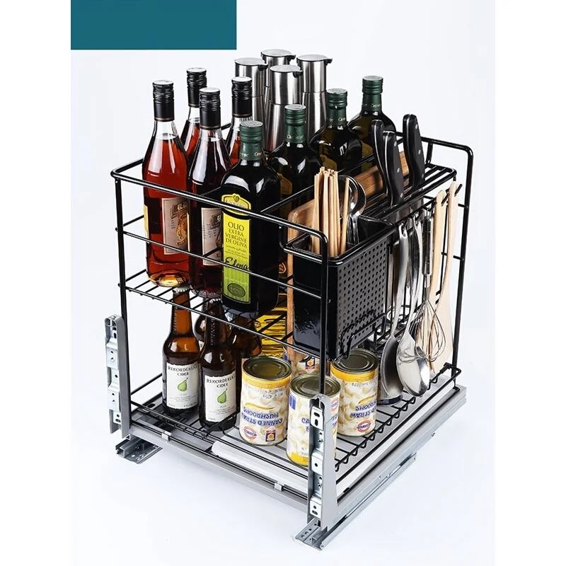 

Pantries Rangement Cuisine Cestas Para Organizar Pantry Stainless Steel Cocina Rack Organizer Kitchen Cabinet Storage Basket