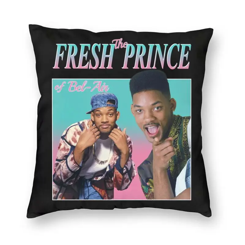 

Fashion The Fresh Prince Of Bel Air Pillow Covers Decor Home 90s Style Will Smith TV Show Carlton Banks Fan Sofa Cushions Cover