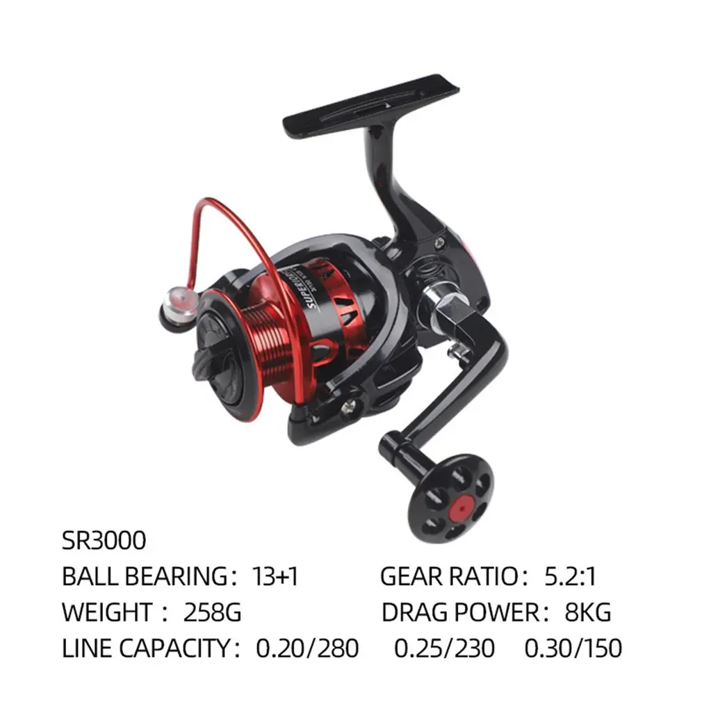 

Fishing Reel Accessories 3000 Series Metal Spool Wheel For Sea Fishing For Carp Reel Fishing Accessories Fishing Wheel
