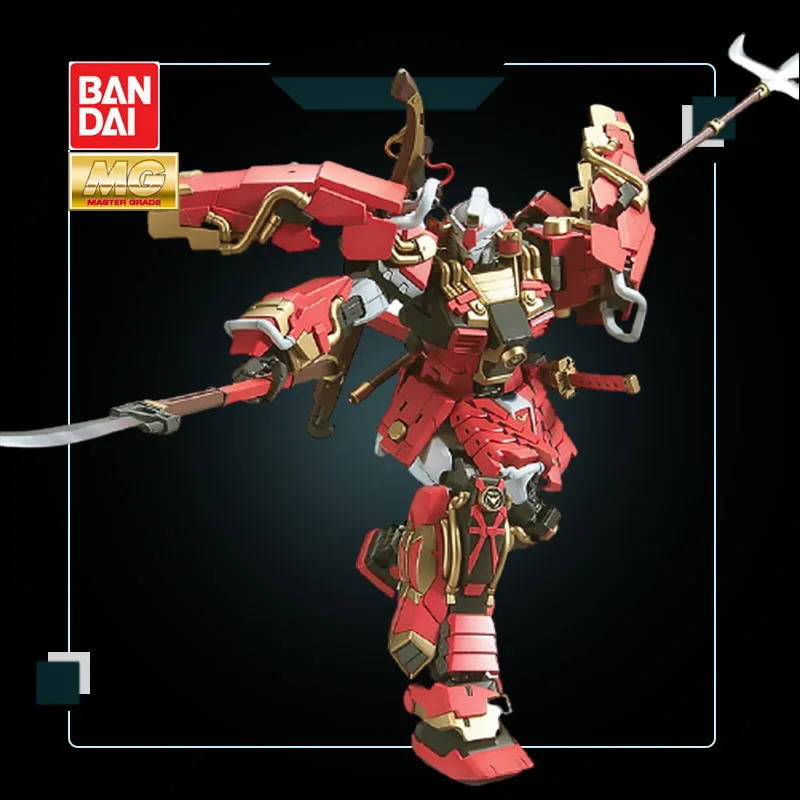 

Japan Bandai Anime Action Figures Assembly Model Gundam Model MG 1/100 Gundam True Warriors stubborn Taiwu Gundam Musou