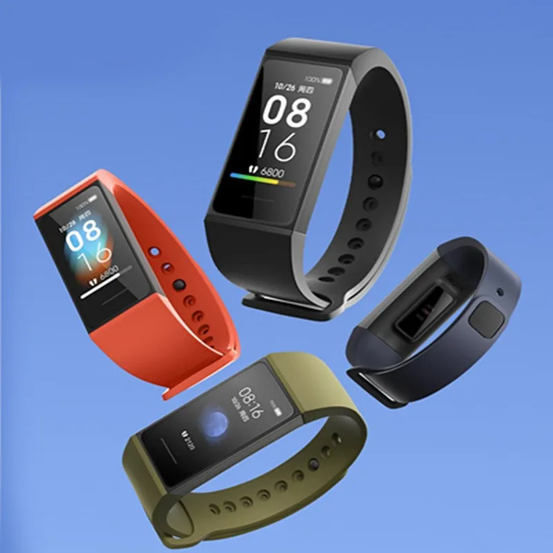

Xiaomi Redmi Band Bracelet Large Screen Color Display 14 days Battery Life Call WeChat Reminder Waterproof Fitness Tracker