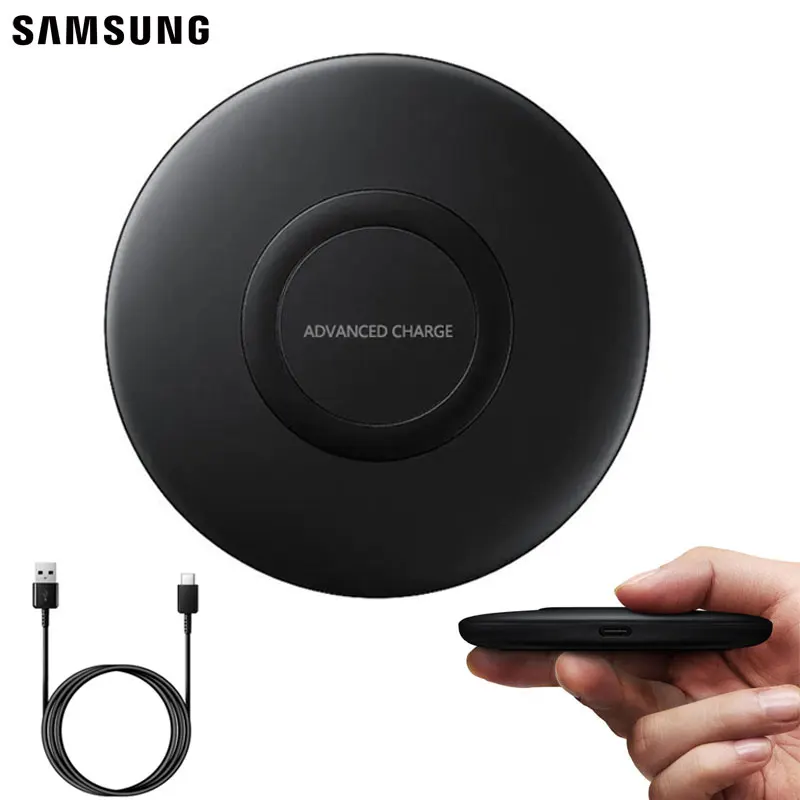 Оригинальное Беспроводное зарядное устройство Samsung для Galaxy Note 9 S6 S10 S7 Edge S9 Huawei Mate 20