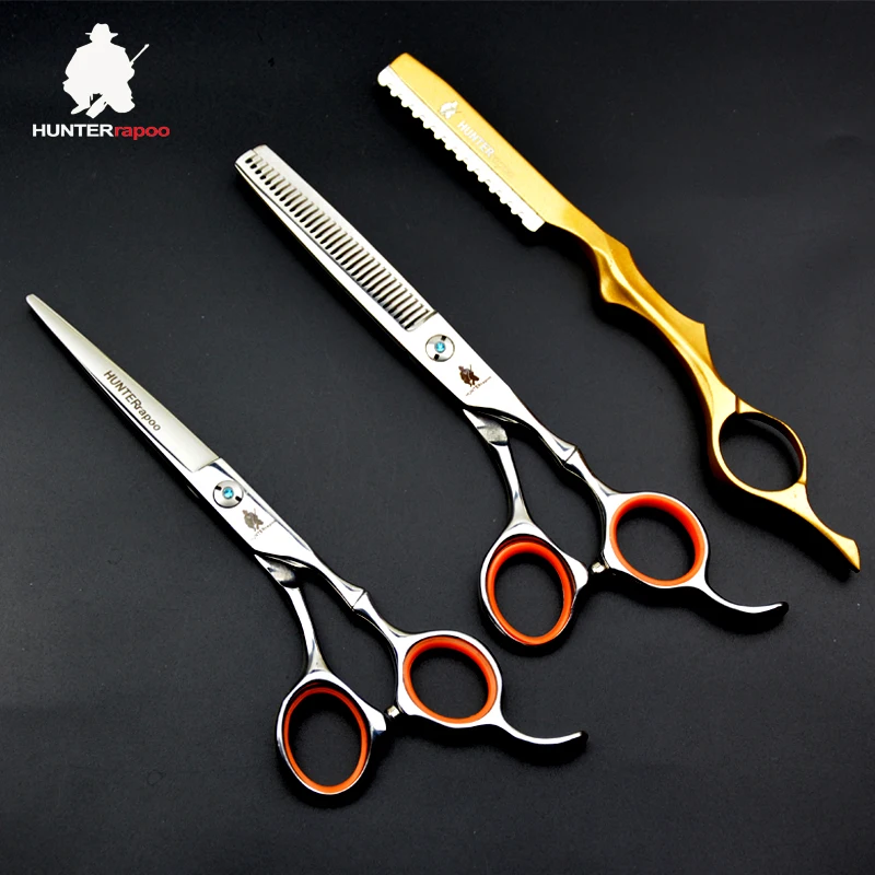

30% off Japan Steel 6 Inch Professional Hairdressing Scissors HT9214 Hair Barber Scissors Set Cutting Shears Thinning Scissors