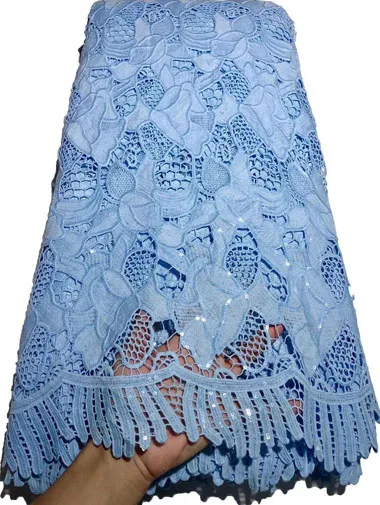 Высококачественная африканская кружевная ткань с отверстиями нигерийский гипюр