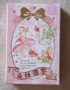 

52 мм x 80 мм бумажная ломо-карта forest story (1 упаковка = 28 штук)