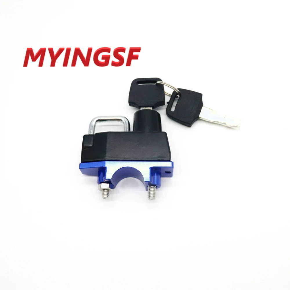 

Helmet Lock For YAMAHA MT-25 MT-03 YZF R3 R25 R1 R6 FZR1000 XJ6 YFM 700/600/550 GRIZZLY Motorcycle Accessories Handlebar Clamp
