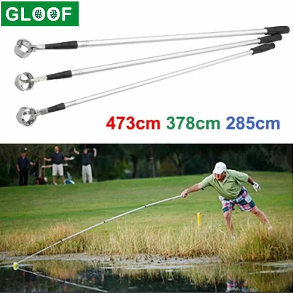 Golf Ball Retriever Aluminum alloy Telescopic Extendable for Water Pick Up Gift | Спорт и развлечения