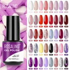 Гель-лак для ногтей ROSALIND, 7 мл, цветной, с блестками, УФ-гель для ногтей, Полупостоянный гель для маникюра, удаляемый замачиванием лак для ногтей