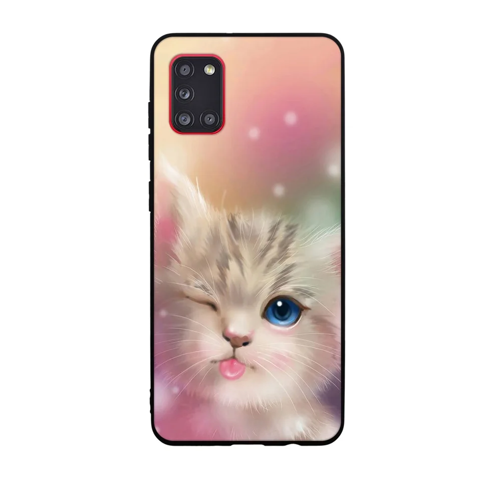 

For Samsung A31 Case For Samsung Galaxy A31 Case Silicon TPU Back Cover Phone Case on for Samsung Galaxy A31 A 31 Bumper Capas