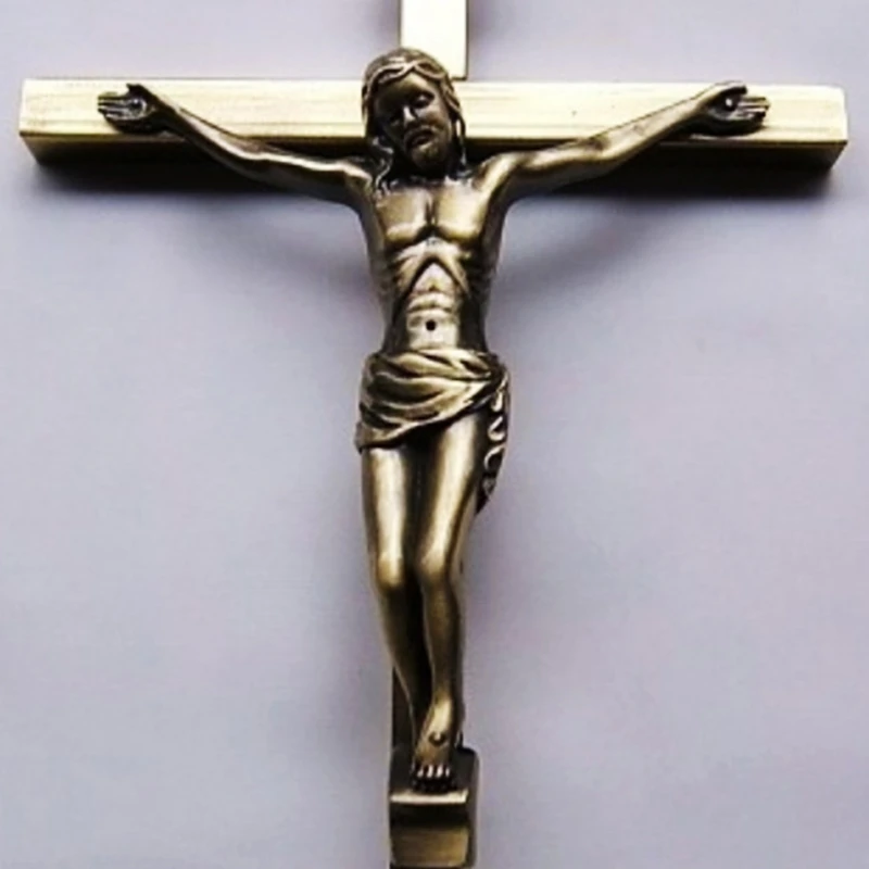 Католический крест распятие святой Настенный Крест Иисус Христос церковь