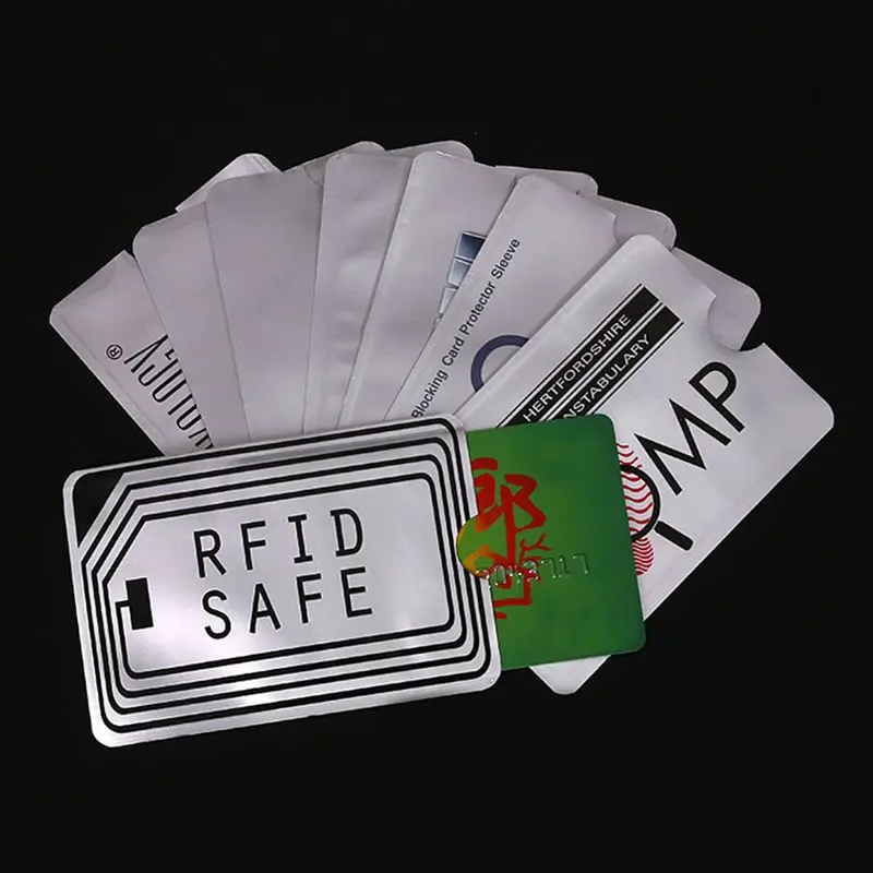 С функцией блокировки RFID считыватель замок банка кредитной карты протектор