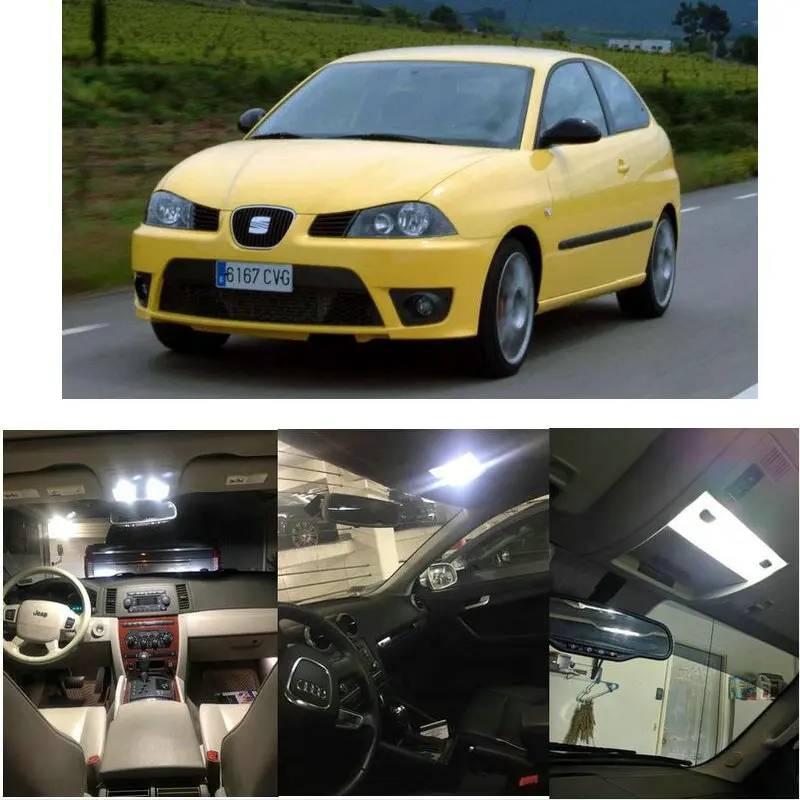 Светодиодный интерьер автомобиля огни для Seat ibiza 3 6k1 хэтчбек mk3 6L1 mk4 6j5 6p1