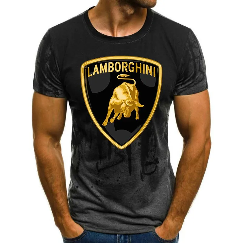 

2021 Latest Men's Racing 3DT Shirt Fashion Car Logo Short Sleeve Breathable Outdoor Sports Hot Sale