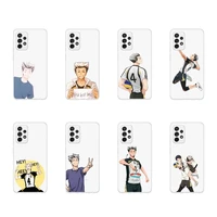 bokuto k%c5%8dtar%c5%8d haikyuu anime phone case transparent for samsung galaxy a s note 9 11 10 51 50 71 70 80 20 21 30s ultra plus