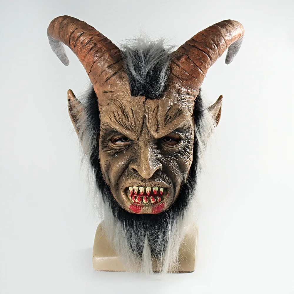 

Face Lucifer Mask Latex Cosplay Costumes Props Halloween Terror Mask