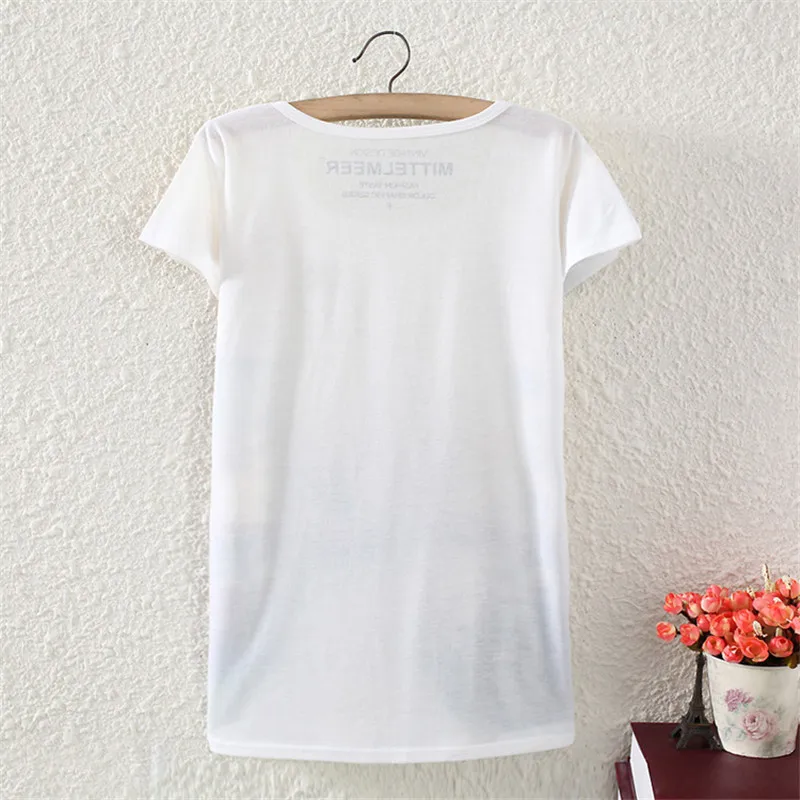 

Artguy Summer New Women T Shirt Harajuku Scenic Graphic Print T-shirts Causal O Neck Short Sleeve Tee Loose Tops