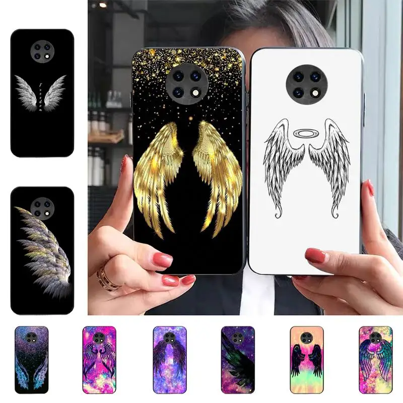 

Angel Wings Demon Wings Wing Phone Case For Redmi 9 5 S2 K30pro Silicone Fundas for Redmi 8 7 7A note 5 5A