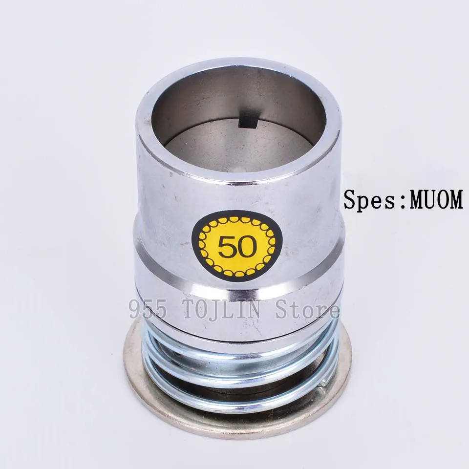 50L 32mm mold MUOM Грибная ткань покрытая тканью Кнопка плесень мешок-пряжка пресс-форма инструмент для круглого хлеба Кнопка Форма DIY аксессуары FATLIN - Цвет: 50L 32mm mold MUOM