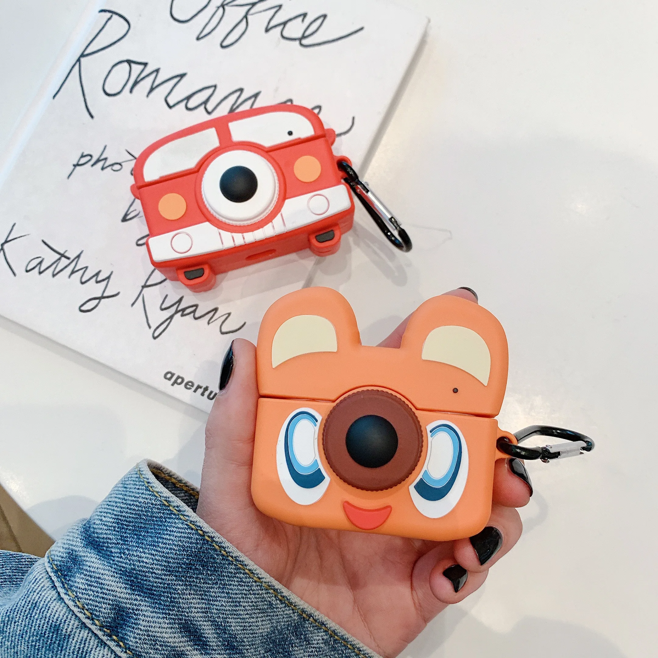 Чехол для Airpods Pro с забавной мультяшной собачкой силиконовый защитный чехол